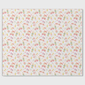 Papier Cadeau Soirée de Bachelorette – Conception de fête à l'aq (Plat)