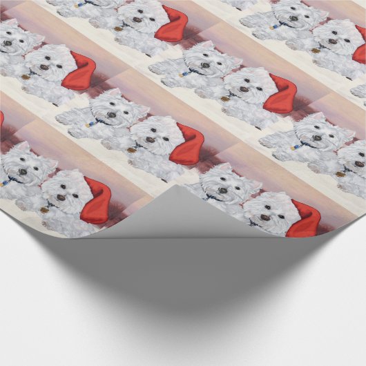 Papier Cadeau Soirée de Noël (Coin)