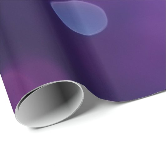 Papier Cadeau Soirée de Noël moderne (Coin rond)