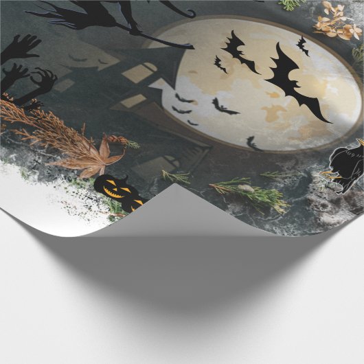 Papier Cadeau Soirée de Witch (Coin)