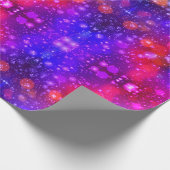 Papier Cadeau Soirée d'hiver Motif moderne et élégante (Coin)