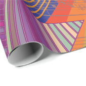 Papier Cadeau Soirée disco (Coin rond)