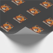 Papier Cadeau Soirée Halloween Pas de Farces Rien que des Friand (Coin)