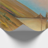 Papier Cadeau Soirée sur la réserve Blackfoot de Dixon (Coin)