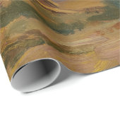 Papier Cadeau Soirée sur la réserve Blackfoot de Dixon (Coin rond)