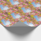 Papier Cadeau Sois ma Valentine Nature fleurit Coeur en fleurs (Coin)