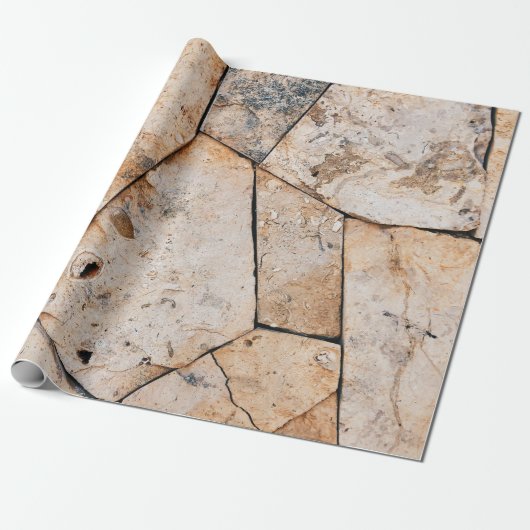 Papier Cadeau Sol en marbre (Déroulé)