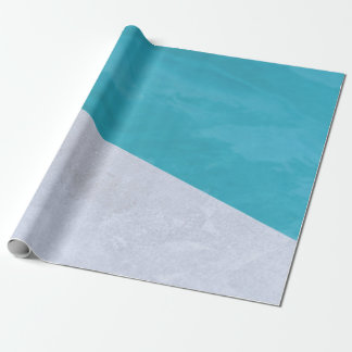 Papier Cadeau Sol gris vide à côté de la piscine