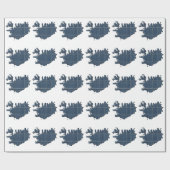 Papier Cadeau Solaire Islande (Plat)