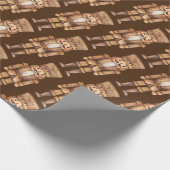Papier Cadeau Soldat Tan Nutcracker Brown (Coin)