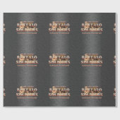 Papier Cadeau Soldats de Buffalo d'ABH (Plat)