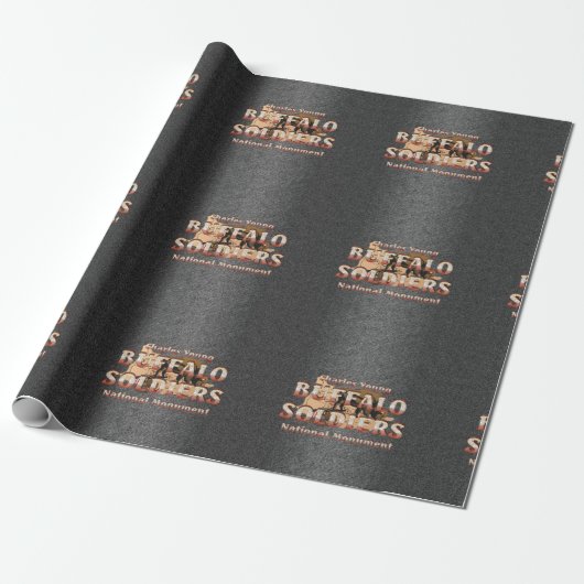 Papier Cadeau Soldats de Buffalo d'ABH (Déroulé)
