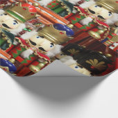 Papier Cadeau Soldats de Noël des Noisettes (Coin)