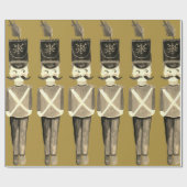 Papier Cadeau Soldats des caboteurs Gold Sepia (Plat)