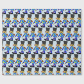 Papier Cadeau Soldats des jouets (Plat)