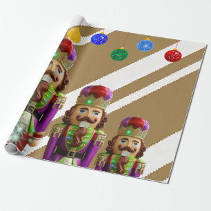 Papier Cadeau Soldats du papier d'enveloppement de Noël