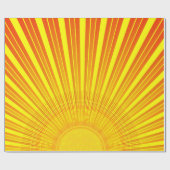 Papier Cadeau Soleil ! (Plat)