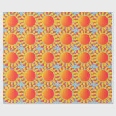 Papier Cadeau Soleil (Plat)