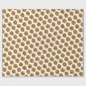 Papier Cadeau Soleil brodé (Plat)