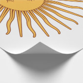 Papier Cadeau Soleil de mai (Coin)