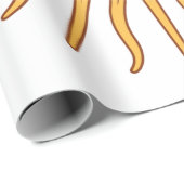 Papier Cadeau Soleil de mai (Coin rond)