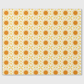 Papier Cadeau Soleil d'été (Plat)