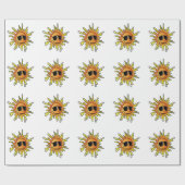 Papier Cadeau SOLEIL D'ÉTÉ cool (Plat)