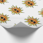 PAPIER CADEAU SOLEIL D'ÉTÉ FRAIS (Coin)