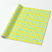 Papier Cadeau Soleil et À petits pois (Déroulé)
