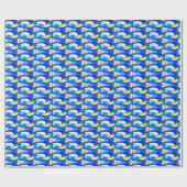 Papier Cadeau Soleil hivernal (Plat)