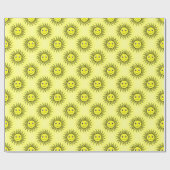 Papier Cadeau Soleil souriant (Plat)