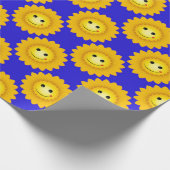 Papier Cadeau Soleil Sourires et Joyeux Jours, (Coin)