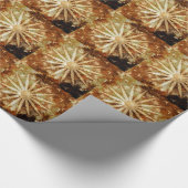 Papier Cadeau Soleil Univers Cosmique Chaleur Golden Couleurs Br (Coin)
