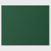 Papier Cadeau Solid color dark green (Plat)