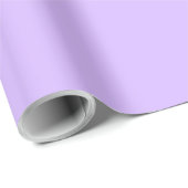 Papier Cadeau Solid color lavender purple (Coin rond)