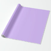 Papier Cadeau Solid color lavender purple (Déroulé)