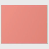 Papier Cadeau Solid color salmon (Plat)