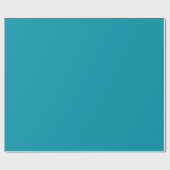 Papier Cadeau Solid color seaside teal (Plat)