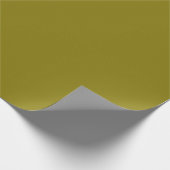 Papier Cadeau Solid mustard green olive (Coin)