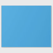 Papier Cadeau Solide curieux bleu clair (Plat)