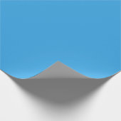 Papier Cadeau Solide curieux bleu clair (Coin)