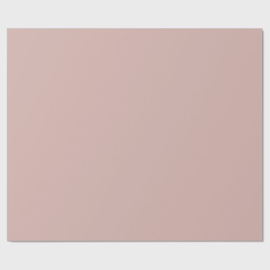 Papier Cadeau Solide "Dusty Blush" (Plat)