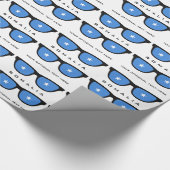 Papier Cadeau Somalie Shades texte personnalisé et emballage cad (Coin)