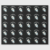 Papier Cadeau Somersel Funny Somersault Salt Pun Dark BG (Plat)