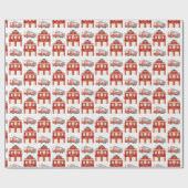 Papier Cadeau Son L'alarme Camion Fête d'anniversaire (Plat)