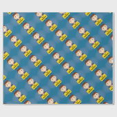 Papier Cadeau Son lundi (Plat)