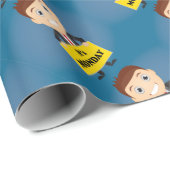 Papier Cadeau Son lundi (Coin rond)
