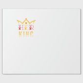 Papier Cadeau Son Roi (Plat)