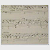Papier Cadeau Sonate de clair de lune (Plat)