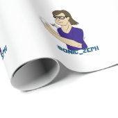 Papier Cadeau Sonic_Zeph (Coin rond)